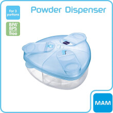 MAM Formula Dispenser Stores 40g Per Serving and Holds 3 Servings Sp
