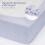Yukkidds 60x120cm Fitted Baby Cot Sheets Soft Micr 5
