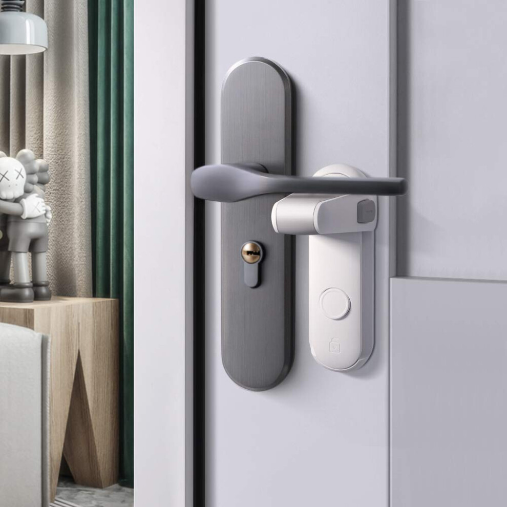 Eudemon Childproof Door Lever Lock, Baby Safety Door Handle Lock, Easy To Instal