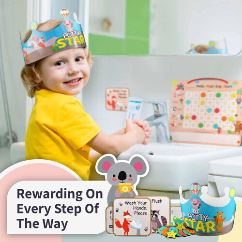 Potty Training Reward Chart with 35 Progress Stick 2