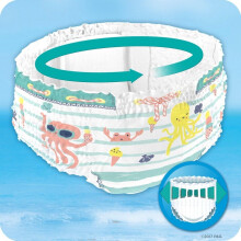 Pampers Splashers Swimming Pants Size 45 915kg Carry Pack 11 Count