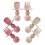 PandaEar 6 Pack Silicone Baby Spoons and Fork Feeding Set- Anti-Choke 1