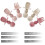 PandaEar 6 Pack Silicone Baby Spoons and Fork Feeding Set- Anti-Choke 4