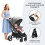Kinderkraft Grande Plus Stroller Pushchair for Tod 3