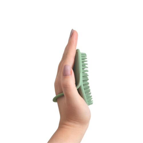 Shnuggle Shnuggle Cradle Cap Brush | Super Soft Silicone Ba 1