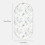 Moses Basket Sheets 82X41cm, Baby Bassinet Sheets 4