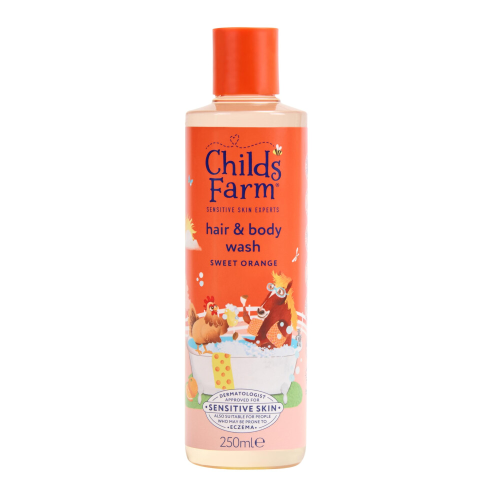 Childs Farm Kids Hair & Body Wash, Sweet Orange |