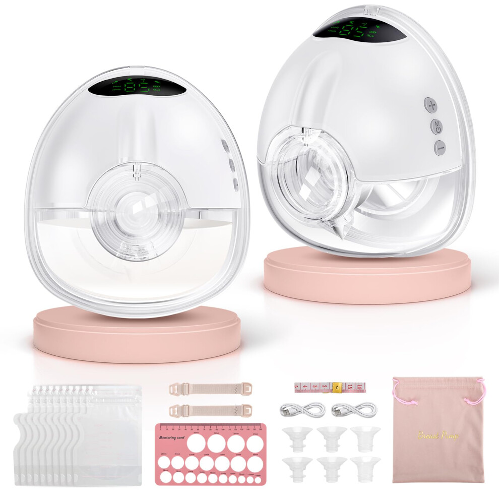 Breast Pump Hands Free, Wearable Breast Pum Baemee