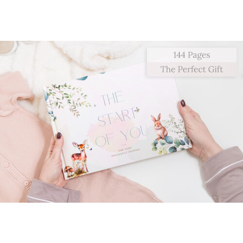 Pregnancy Journal  Planner  Gift for Expecting Mums  Memory Book to Ca