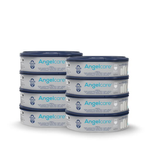 Angelcare Octagonal Refill, 8 Pack, for Classic XL