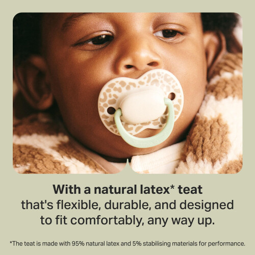Tommee Tippee Tommee Tippee Latex Ultimate Fit Soother, 6-18m, 2 2