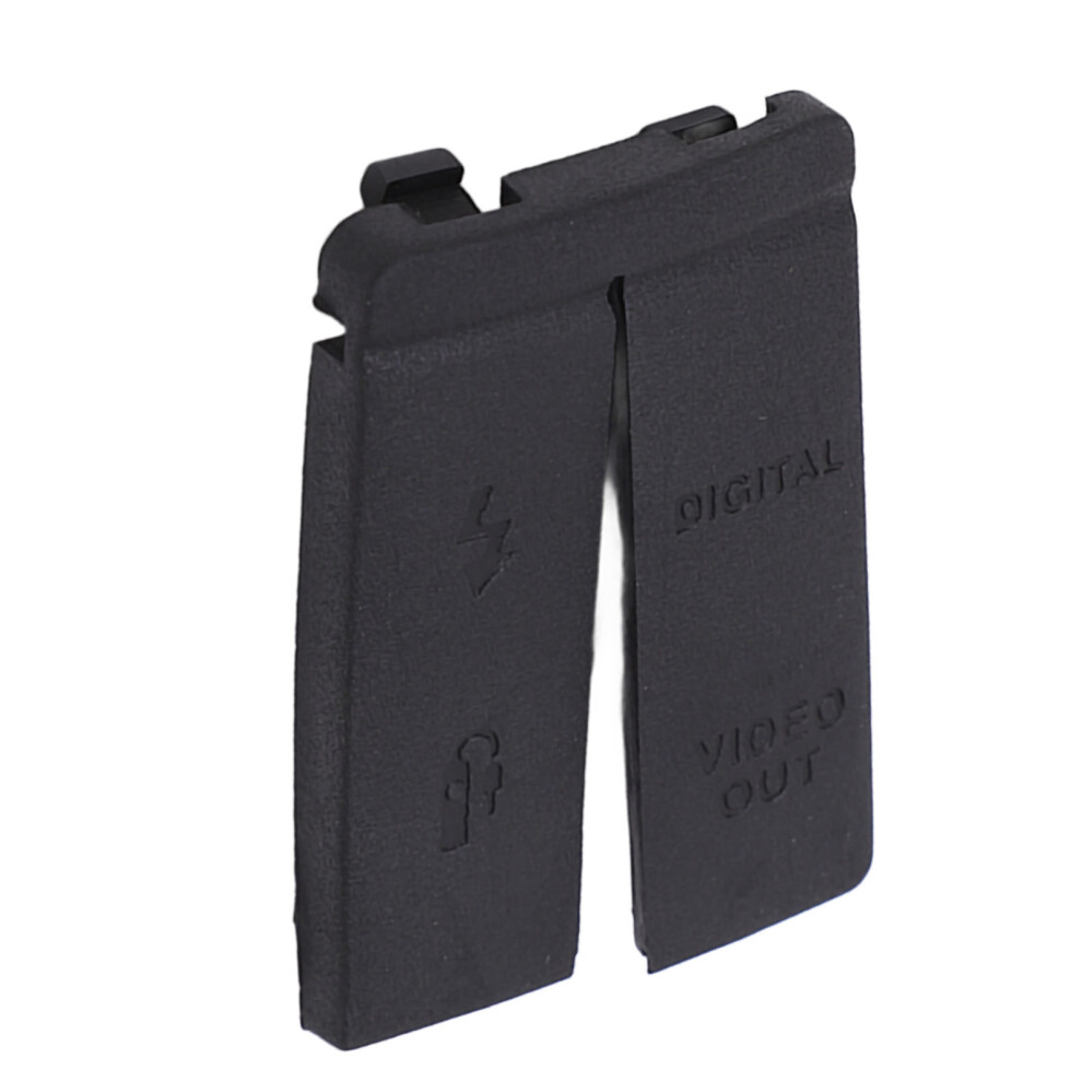5D Camera Bottom Cover In Rubber Usb Video Output Replacement Part Black 4951390238442