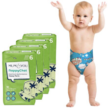 Mum & You Premium & Eco Friendly Dry Baby Nappy Pa