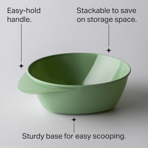 Tommee Tippee Tommee Tippee Easiscoop Baby Feeding Bowls with Triangular Base and Er 2
