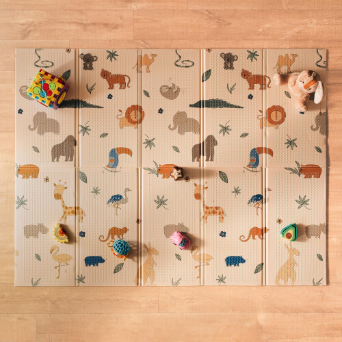 Nuby Nuby Foldable Reversible Play Mat - Easy Clean | R