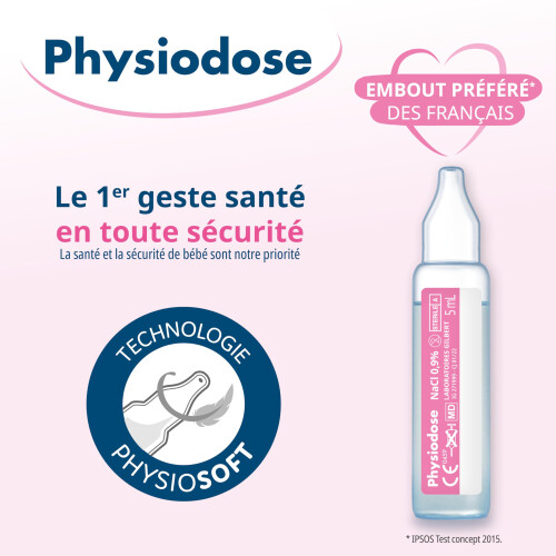PHYSIODOSE Saline Solution Baby – Pack of 4 Boxes 2