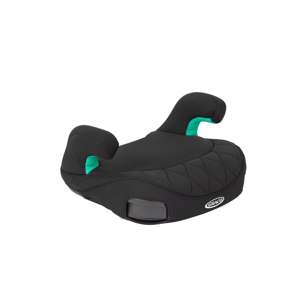 Graco Booster Max R129 Isofix Backless Booster Seat, Lightweight At Only 2.7Kg, Suitable From 137-150Cm (Approx. 7 To 12 Years), Midnight Fashion