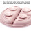 PandaEar Silicone Baby Plates - 3 Pack, Suction, Divided, Weaning & 4