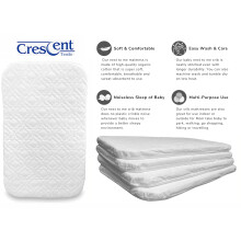 Crescent Textile Next to Me Bedside Crib Mattress Compatible to Fit Ba