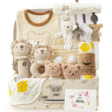 vamei Newborn Baby Gifts Baby Hamper Set with Baby