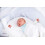 Sasma Home - 4 x Moses Basket Fitted Sheets - 100% 3