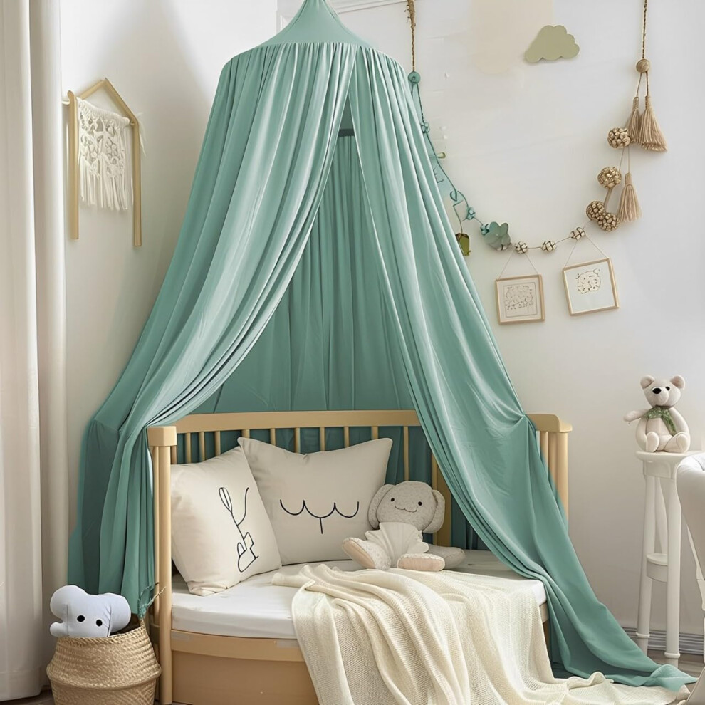 Kids Bed Canopy Round Dome 240Cm Cot Canop Vercico