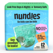 Nundies Youth Pants – Disposable Nappy Pants for K