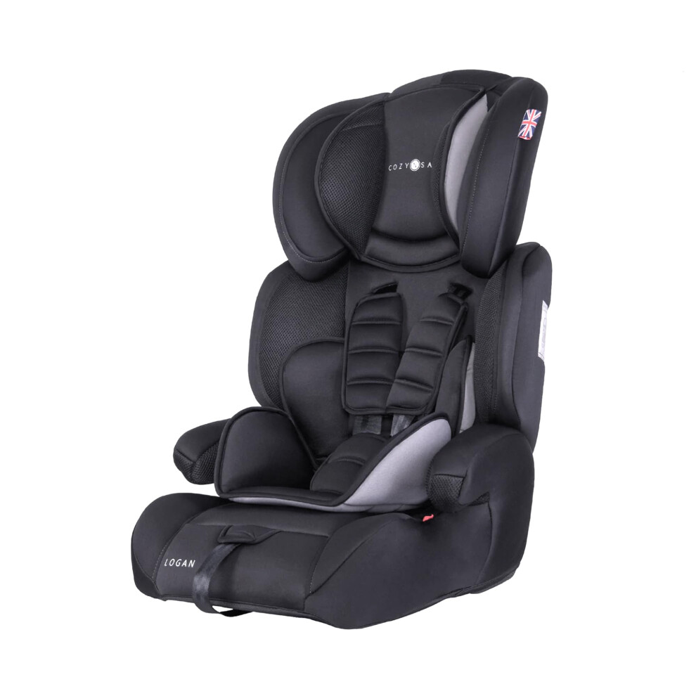 Logan Group 1/2/3 Car Seat 9-36Kg, 9 M Cozy N Safe