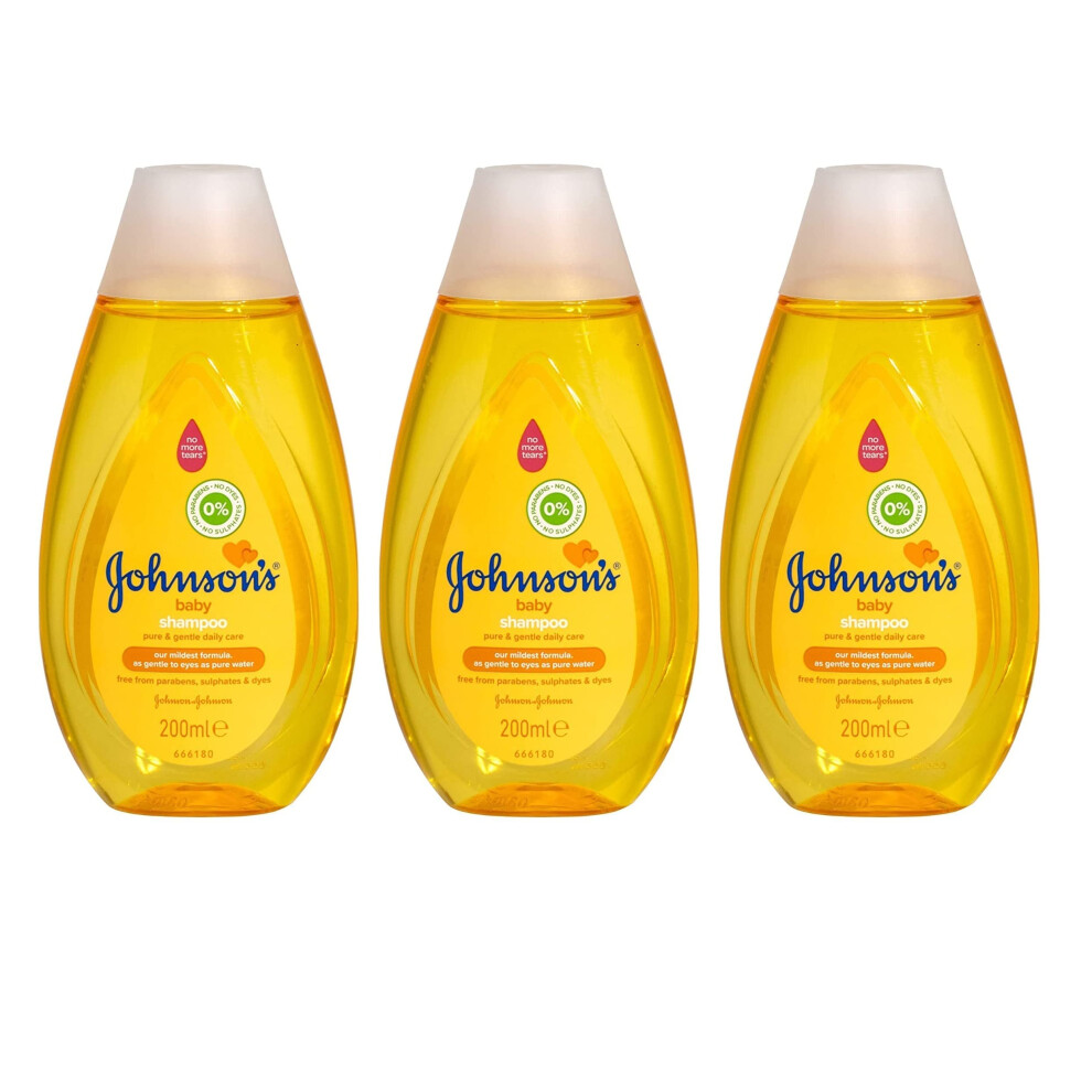 Shampoo 200 Ml – Pure & Gentle Care Johnson's Baby