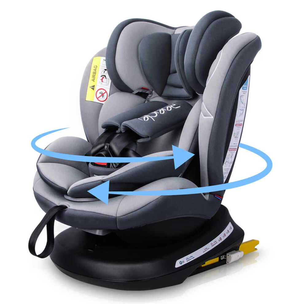 360 Swivel Baby Car Seat With Isofix, Group Reecle