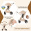 Shineey 3 in 1 Baby Stroller with Height Adjustabl 5