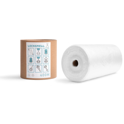 LOCKSMELL Nappy Bin Liner (400m) Compatible with T