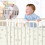 Vicloon Cot Bumper, 2Pcs Breathable Mesh Cot Liner 5