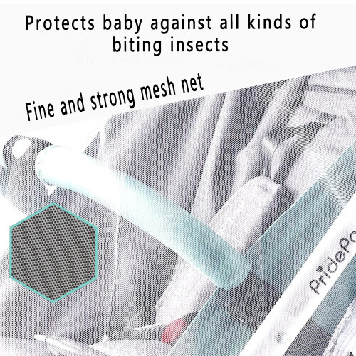 Pram Net Universal Mosquito Fly Bug Insect Net Protection Cover for Bu 2