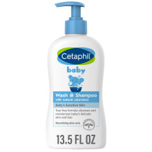 Cetaphil Baby Wash & Shampoo with Organic Calendula ,Tear Free ,