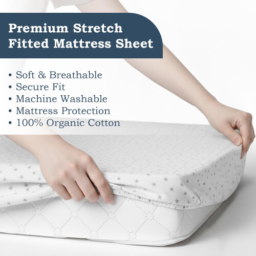Lilly Belly - Next to Me Crib Sheets -Cot Bed Shee 2