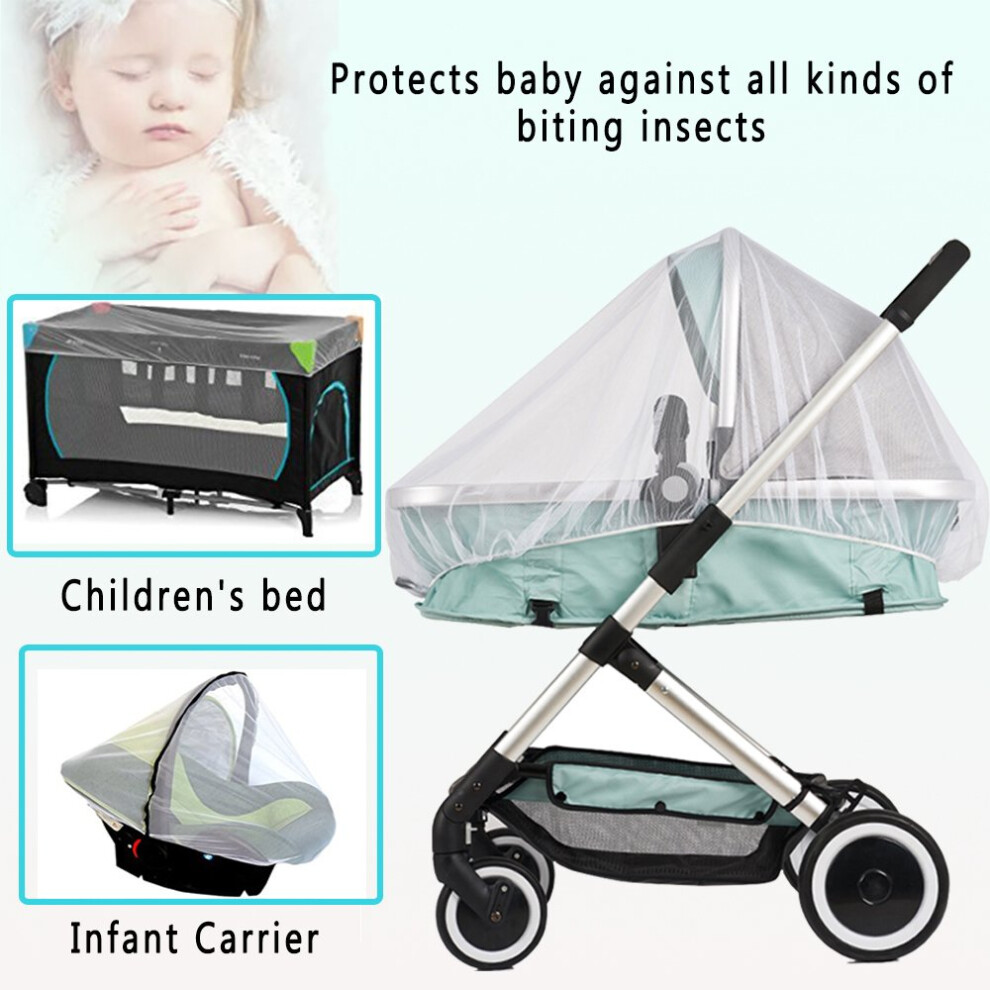 Vobulafy Pram Net Universal Mosquito Fly Bug Insect Net Protection Cover For Bu