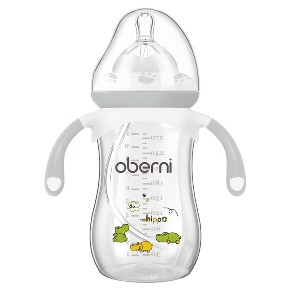 Weighted Baby Bottles With Size 4 Fast Flow Oberni