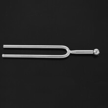 C523 Instrument Tuner Silver Tone Metal Tuning Fork 523Hz