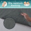 Guardedsleep potty training bed sheets, 100% water 5