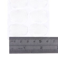8pcs Alto/Tenor Saxophone Sax Mouthpiece Patches Pads Cushions 0.8mm---translucent