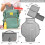 Portable Baby Changing Mat - Travel Change Mat wit 2