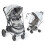 Orzbow Universal Rain Cover for Pushchair, Quick Access Window, Clear 1