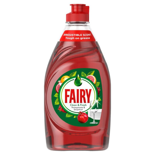 Fairy Fairy Washing Up Liquid - Pomegranate & Grapefruit 320ml