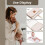 Baby Changing Mat, Travel Changing Mat, Foldable a 4
