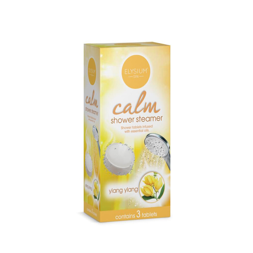 Elysium Spa Calm Shower Steamer Ylang Ylang 30G - 3 Tablets