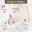 Baby Changing Mat, Travel Changing Mat, Foldable a 3
