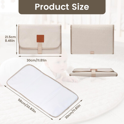 Baby Changing Mat, Travel Changing Mat, Foldable a 1