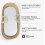 Crescent Textile Moses Pram Basket Mattress Extra 6