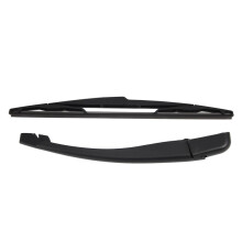 Brushes + Wiper Blade Arm Black for Car Rear Bezel 307 SW / ESTATE